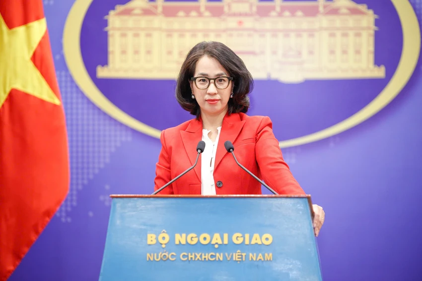 Phát biểu của Người Phát ngôn Bộ Ngoại giao Phạm Thu Hằng về việc Hoa Kỳ công bố quyết định áp mức thuế đối ứng lên các mặt hàng xuất khẩu của Việt Nam sang Hoa Kỳ