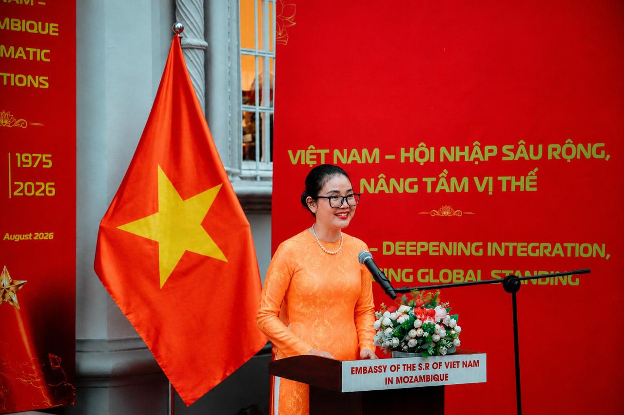 Đại sứ Trần Thị Thu Thìn phát biểu tại Lễ kỷ niệm